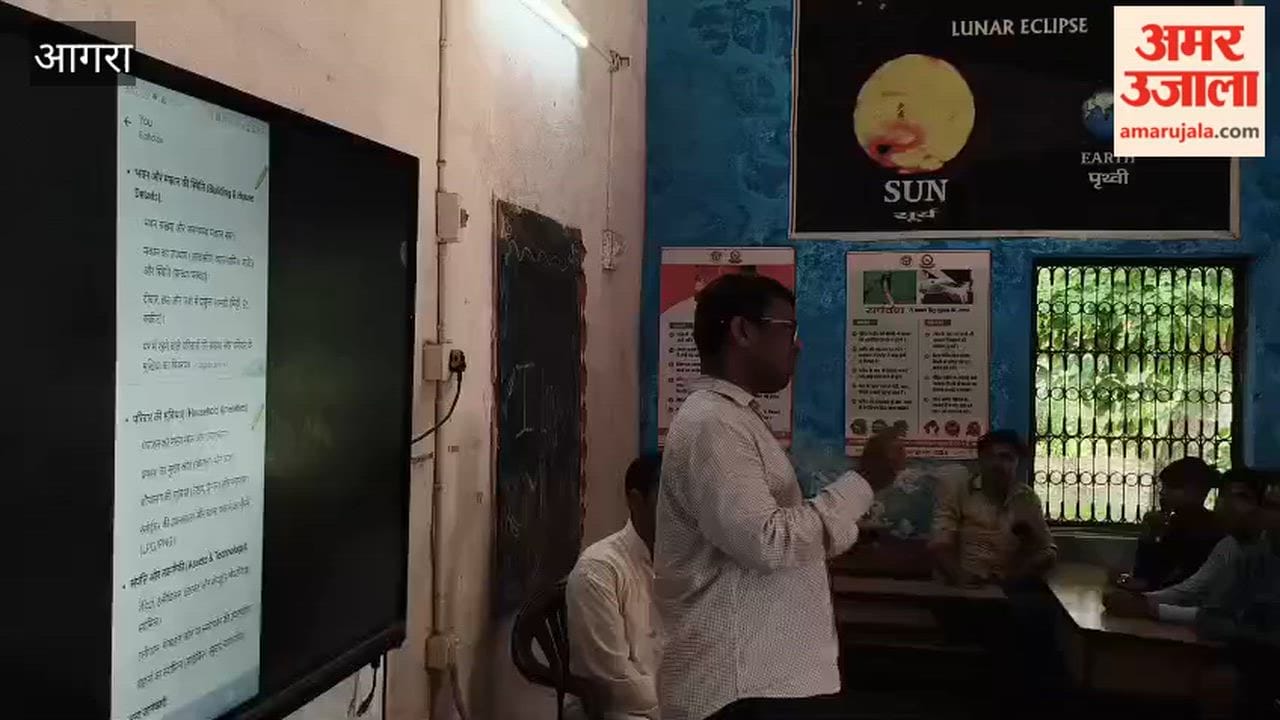 Awareness Meeting Held in Agra Village to Promote Digital Self-Enumeration