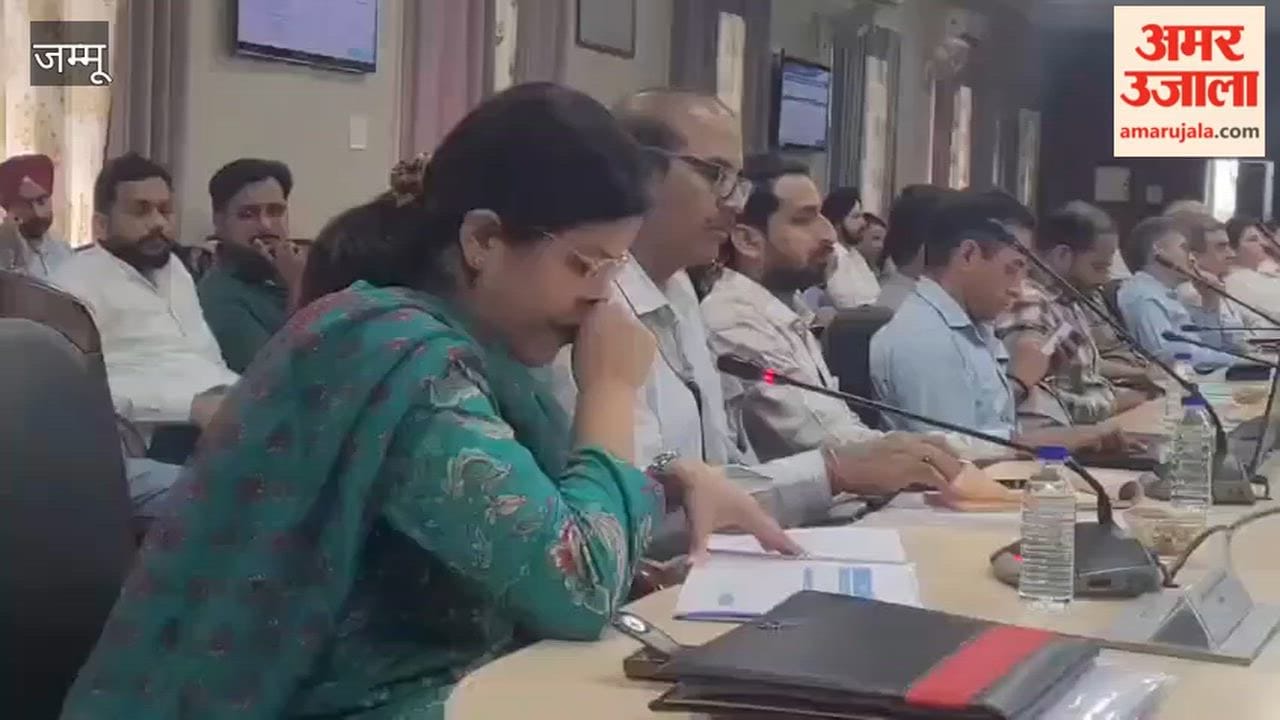 MP Jugal Kishore Sharma holds DISHA meeting in Samba; reviews development works.