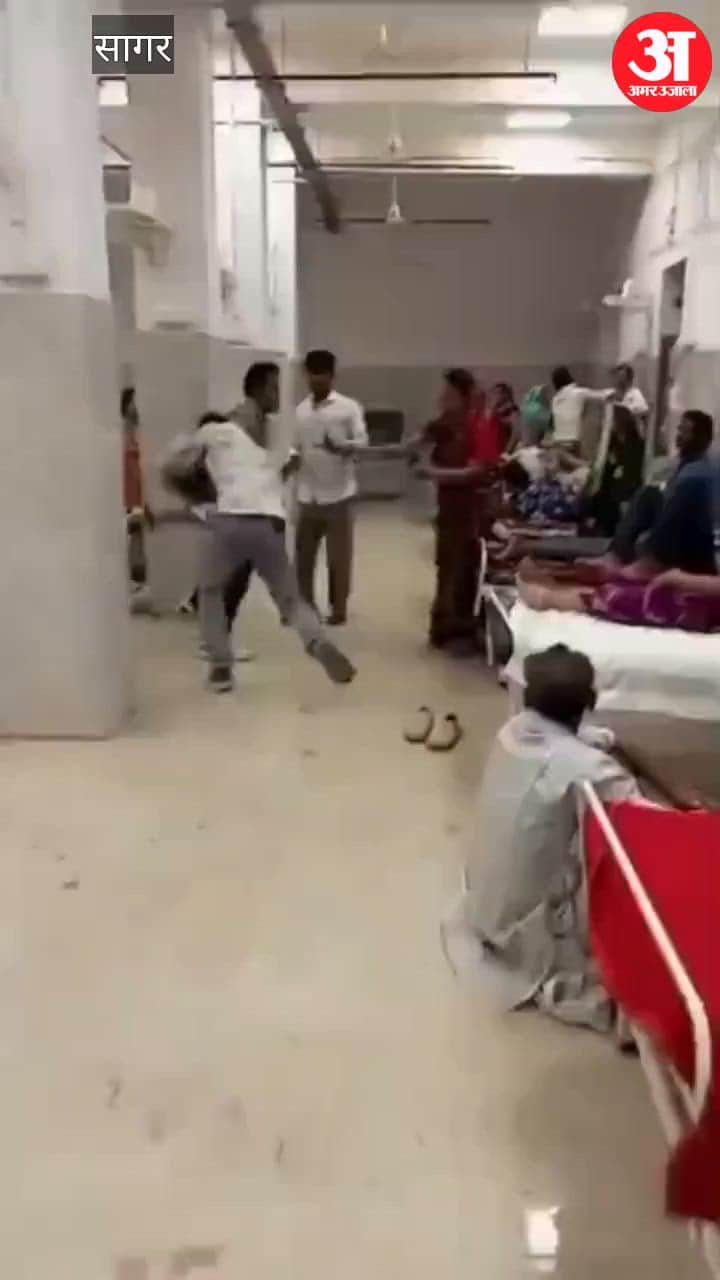 Patients clashed for the cool air of the cooler and there was heavy kicking and punching in the women's ward.