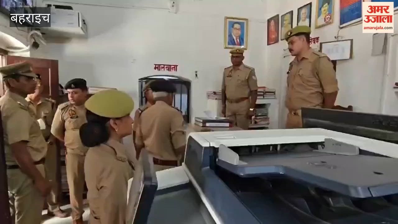 बहराइच में एडीजी गोरखपुर ने रुपईडीहा थाना व भारत-नेपाल सीमा का किया निरीक्षण
