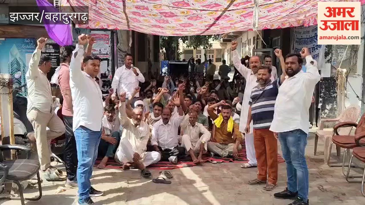 14th Day of Strike in Bahadurgarh; Sanitation Workers Protest Against Government, Raise Voices for Fulfillment of Demands