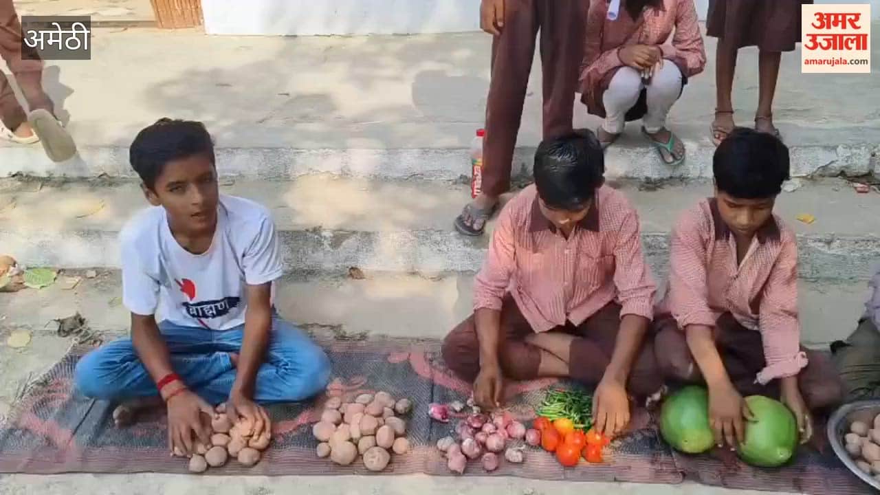 अमेठी में समर कैंप में बच्चों ने सजाई बाजार, सीखे यातायात के नियम