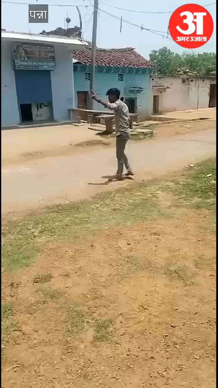 Due to a land dispute in Panna, a son assaulted his father