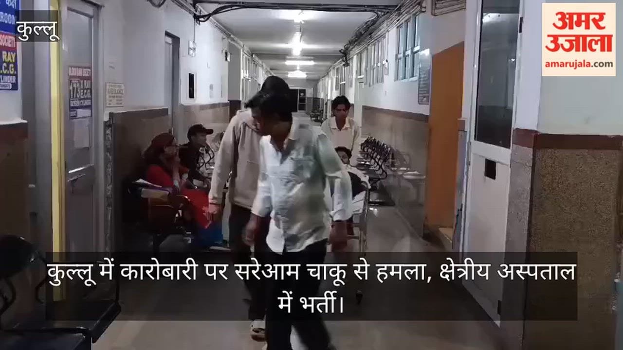 Businessman Attacked with Knife in Broad Daylight in Kullu; Admitted to Regional Hospital