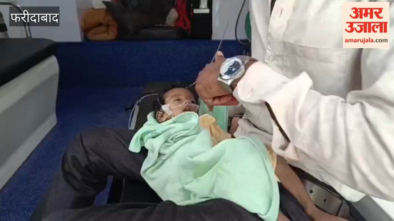 family members raised questions on hospital system when six-month girl was not given treatment In Faridabad