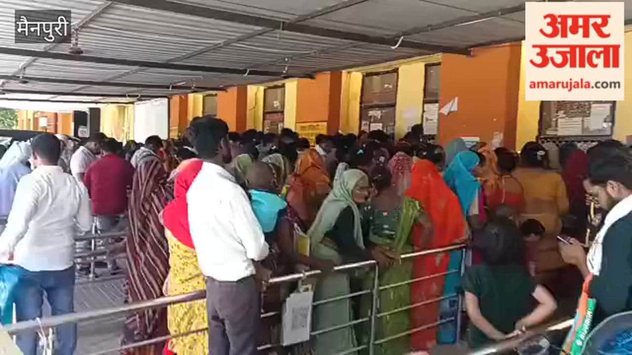 Extreme Heat Hits District Hospital in Mainpuri, Patients Collapse While Waiting in Queues