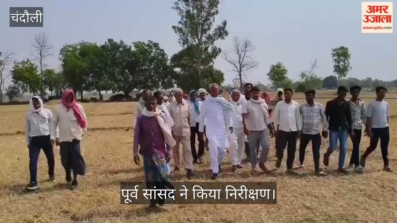 Former MP Inspects Ongoing Excavation Work in the Garai River in Chandauli