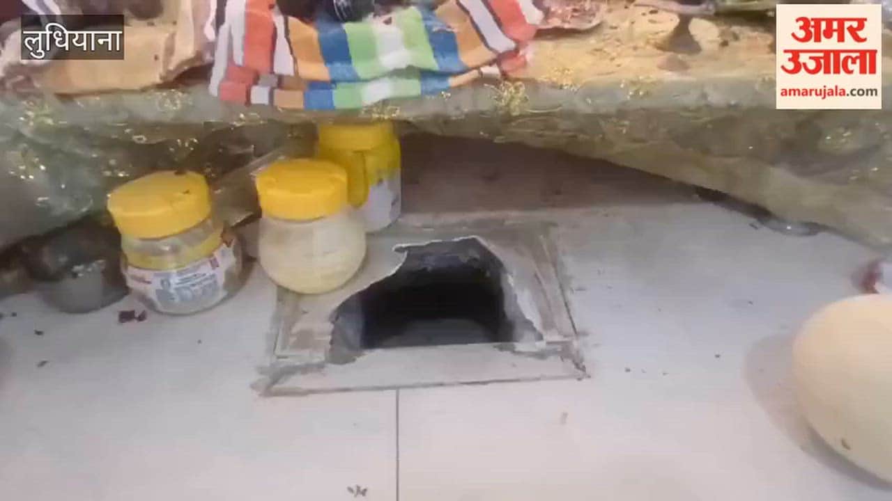 In Ludhiana, thieves broke open the donation box at the Ram Darbar Temple and stole cash.
