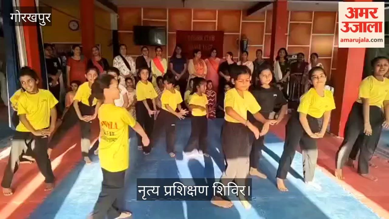 Children showcased their talent in the dance training program of Yoddha Club, audience appreciated it.