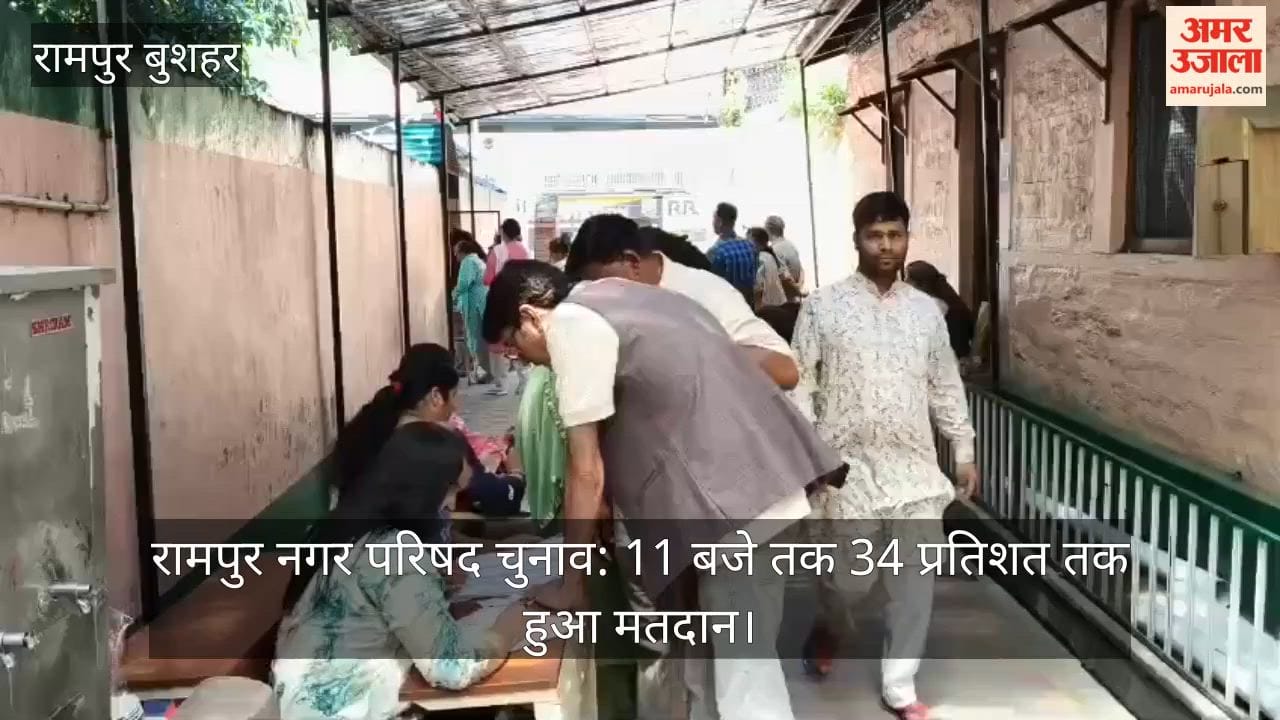 Rampur Municipal Council Elections: 34 Percent Voter Turnout Recorded by 11 AM