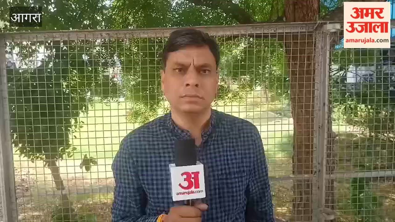 E-Scooter Catches Fire in agra