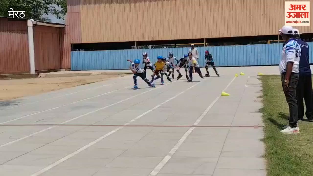 Meerut: A wonderful confluence of speed and balance seen in the Race Roller Skating Championship