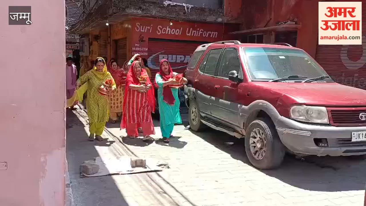 Purushottam Maas Katha Commences in Reasi; Religious Atmosphere Prevails at Sanatan Dharma Sabha