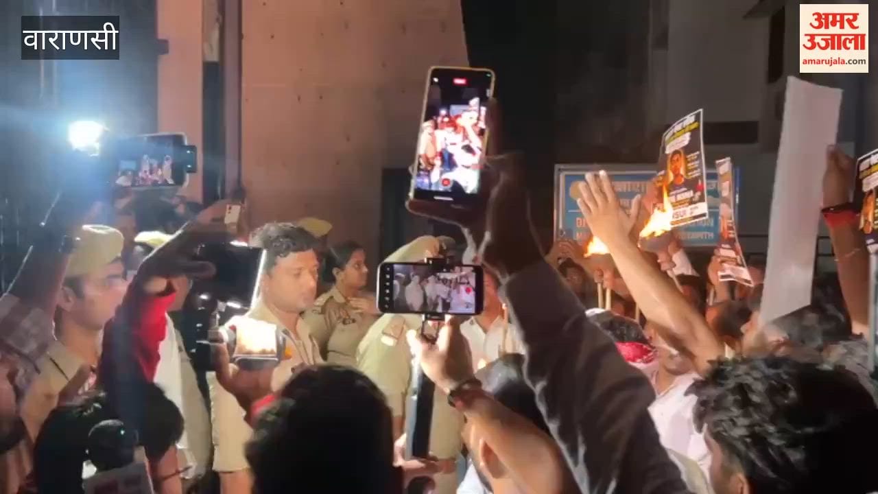 Student Organizations Hold Candle March and Torch Procession Protest Against NEET Paper Leak