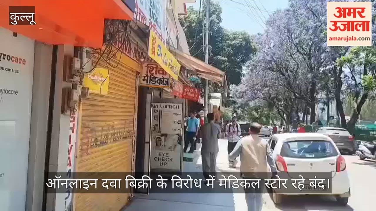 Medical Stores Remain Closed in Protest Against Online Medicine Sales; Patients Face Inconvenience