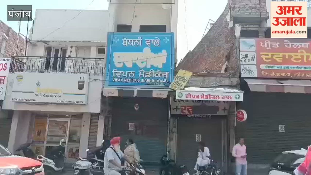 Chemists' Association Strike in Moga
