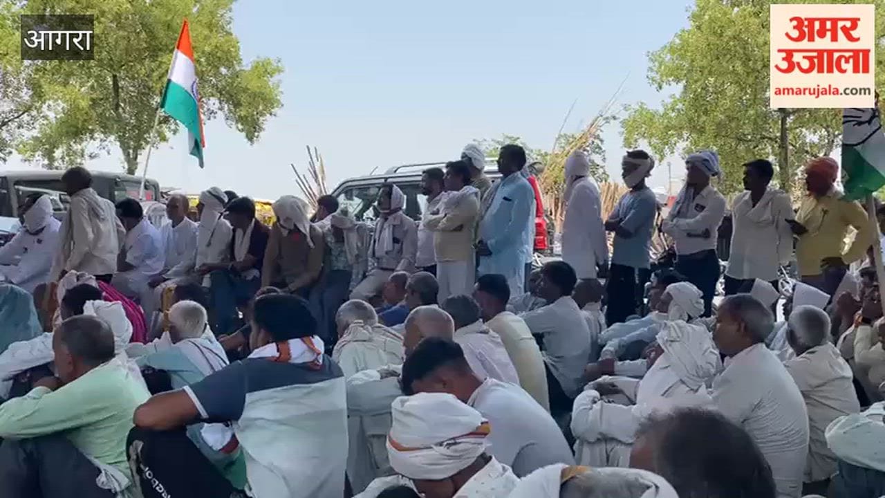 Congress Protests Against Alleged Exploitation of Farmers Over Loan Recovery