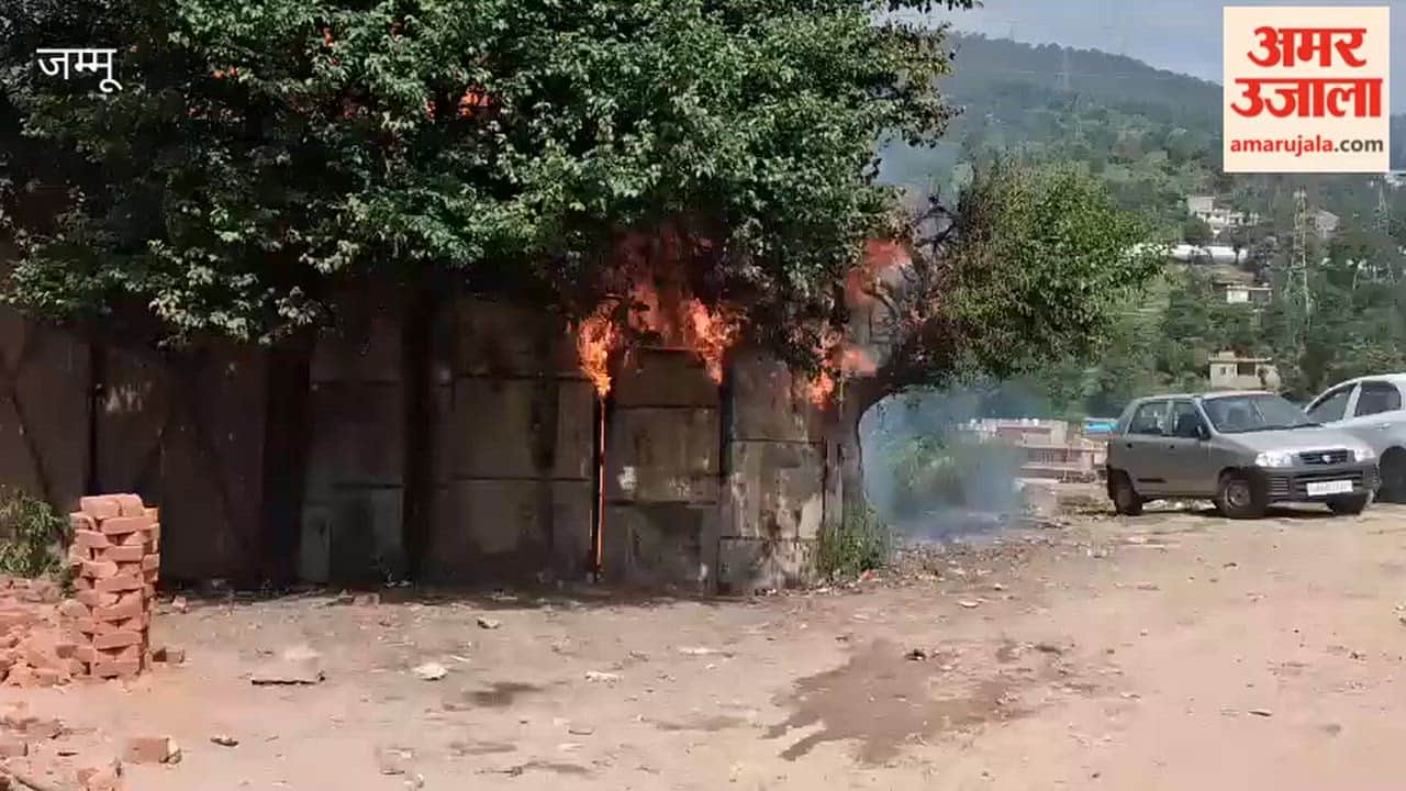 Massive Fire Breaks Out in Chenani