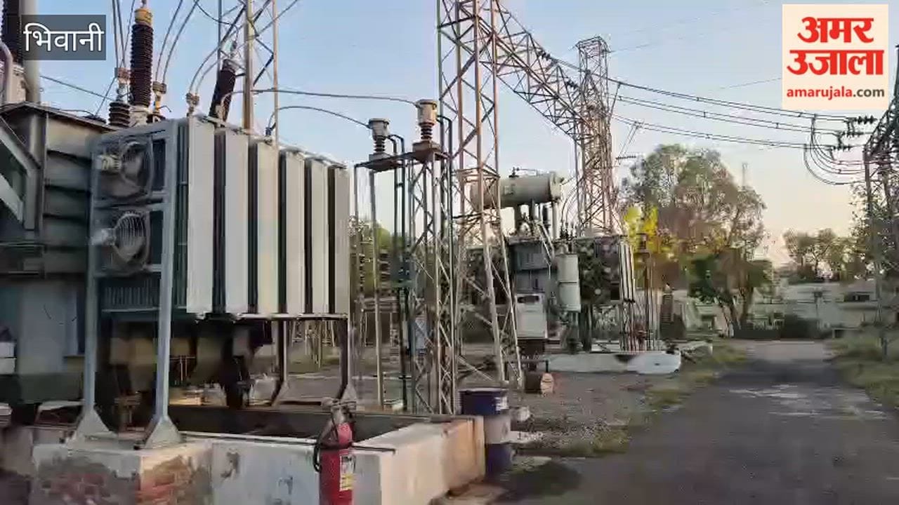 Coolers are cooling the transformers gasping in 44 degree temperature.