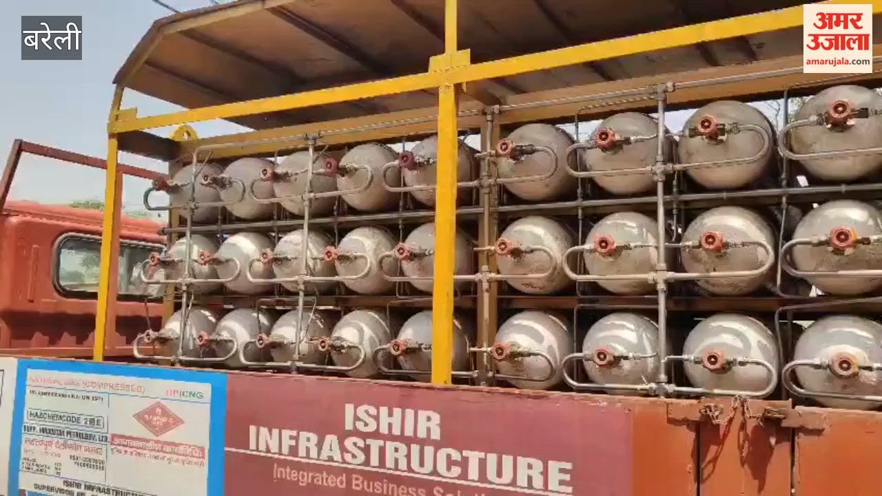 Gas Leak from CNG Capsule on Flyover in Bareilly