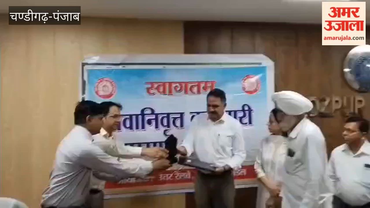45 retired employees of the Firozpur Rail Division were paid ₹17.96 crore.