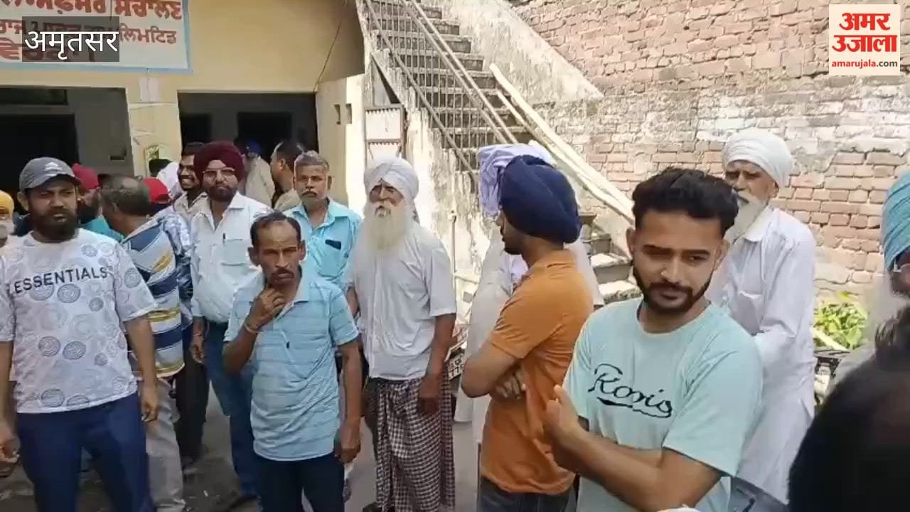 Residents of Verka, fed up with power cuts, staged a gherao of the SDO's office.