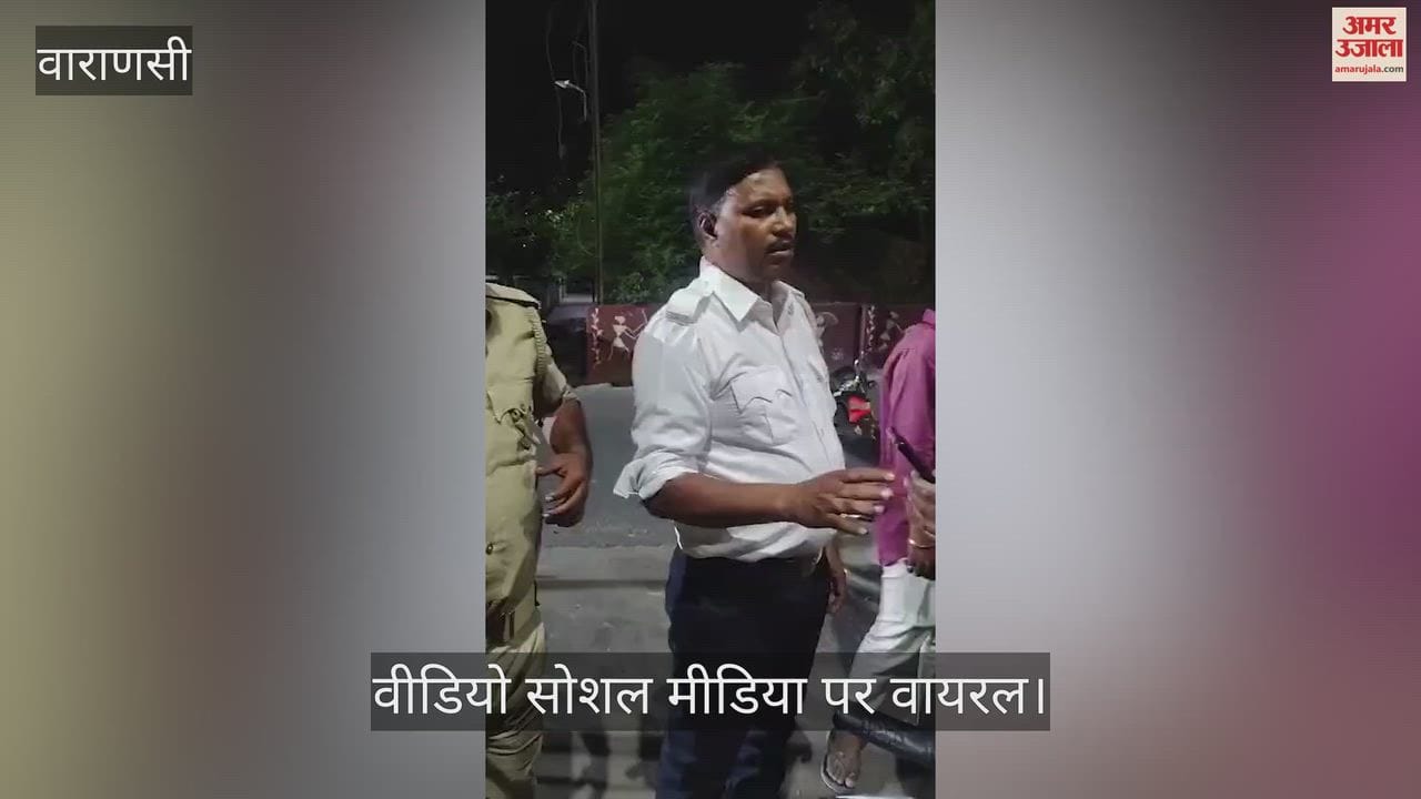 Video of Late-Night Vehicle Check Goes Viral on Social Media in varanasi