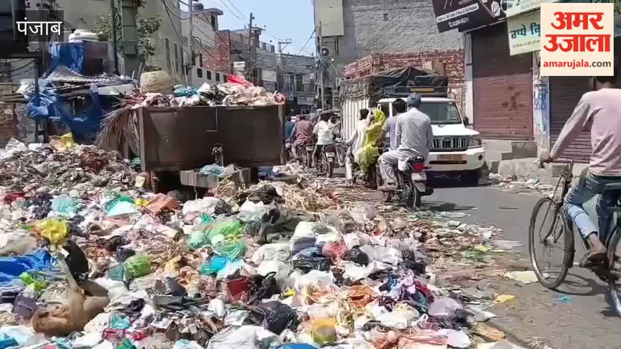Congress Targets Government Over Garbage Piles in Moga City