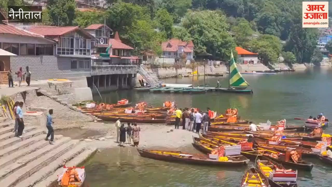 Naini Lake is being flooded with sewage water, causing tourists distress due to the foul smell