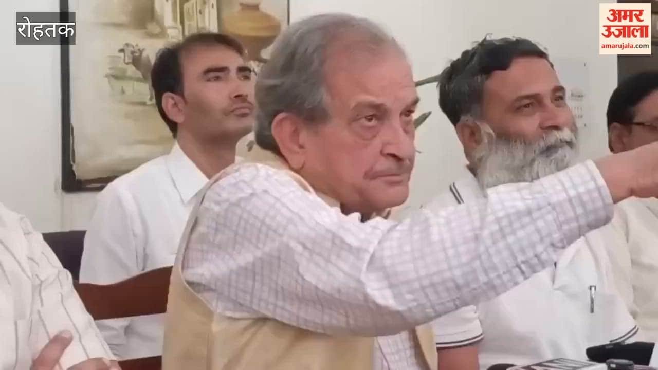 Former minister Birendra Singh Doomarkhan in Rohtak