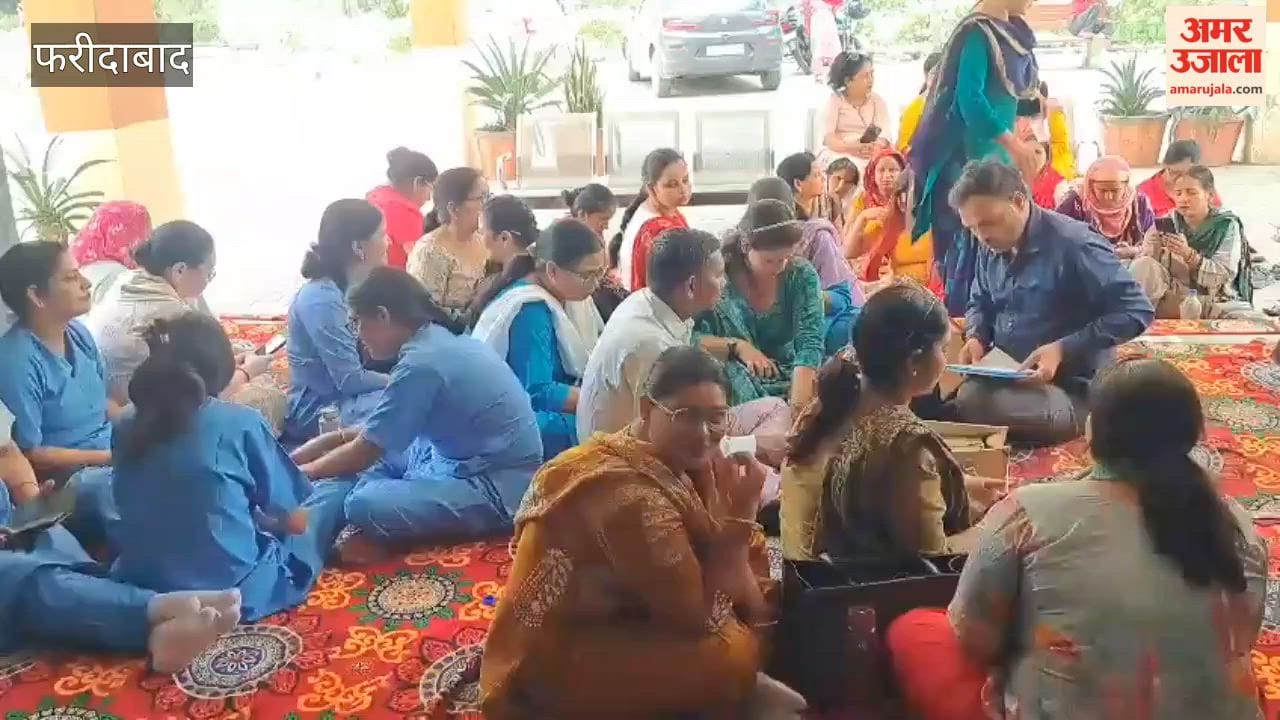 Ballabhgarh:Services of Class IV employee Sukhbir terminated following a delivery in the parking area of the FRU-2 center