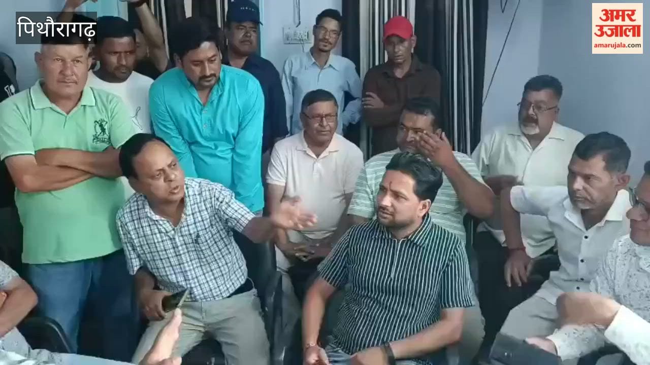 Road security wall built at a cost of Rs 5.35 crore collapses, villagers surround officials