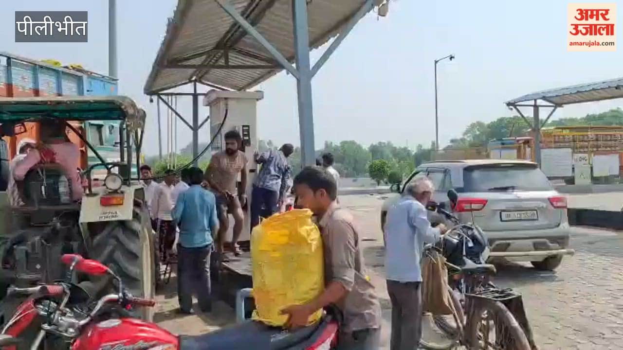Diesel Shortage in Pilibhit Queues at Fuel Pumps