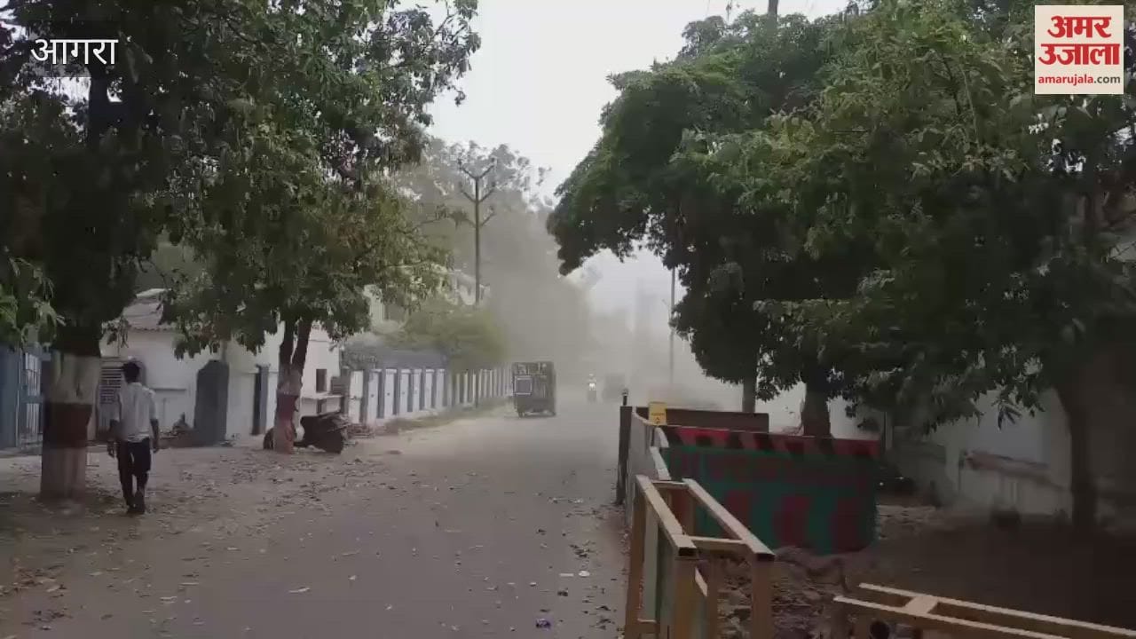 Weather Turns Pleasant After Heatwave Dust Storm Brings Relief and Trouble Together