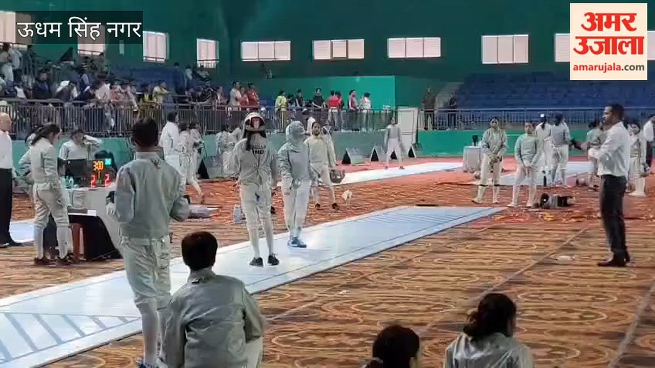 National Fencing Competition begins today, players engaged in practice