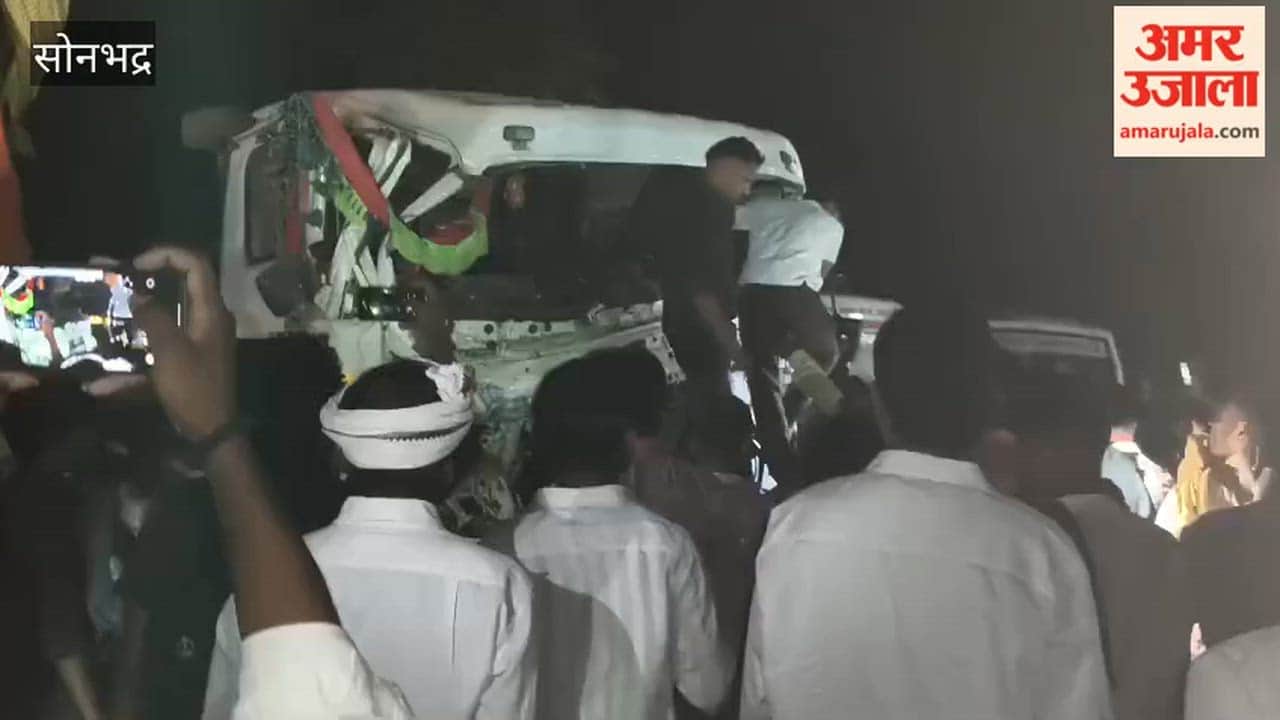 Massive Collision Between Truck and Trailer in Sonbhadra