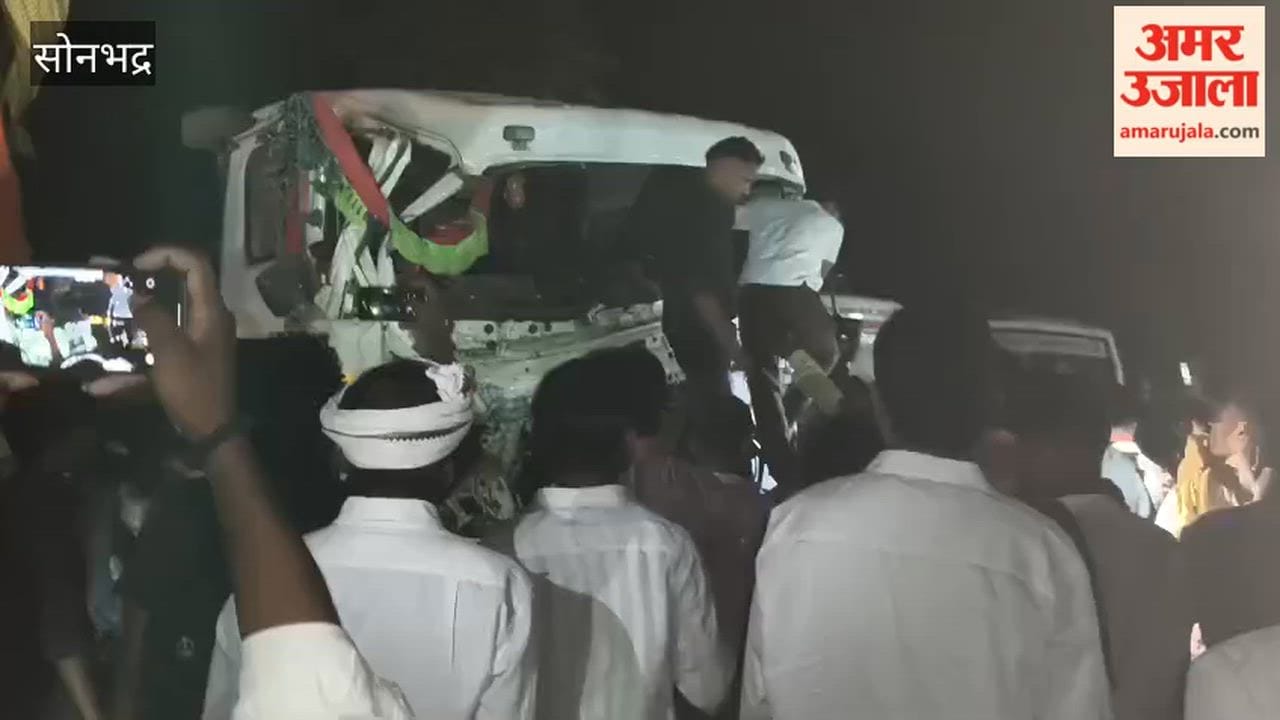 Massive Collision Between Truck and Trailer in Sonbhadra
