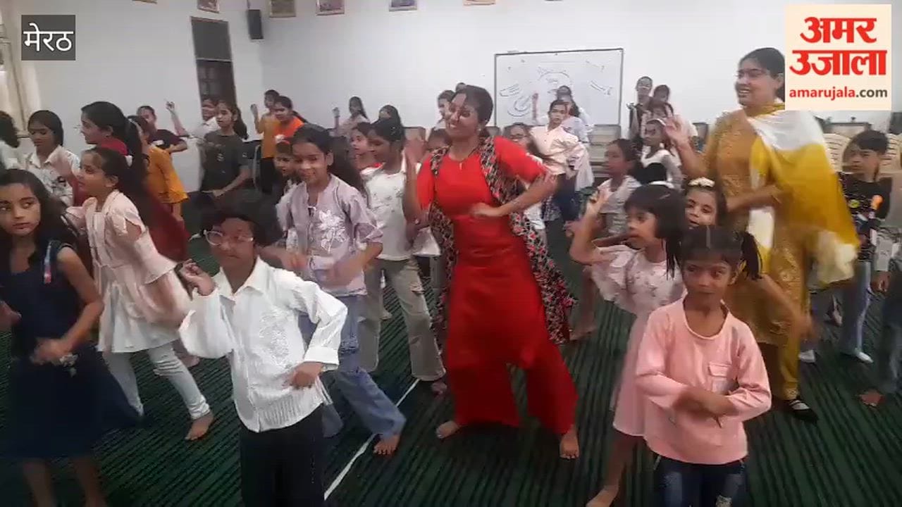 Meerut: Summer camp organized at Shri Ram Saraswati Shishu Mandir