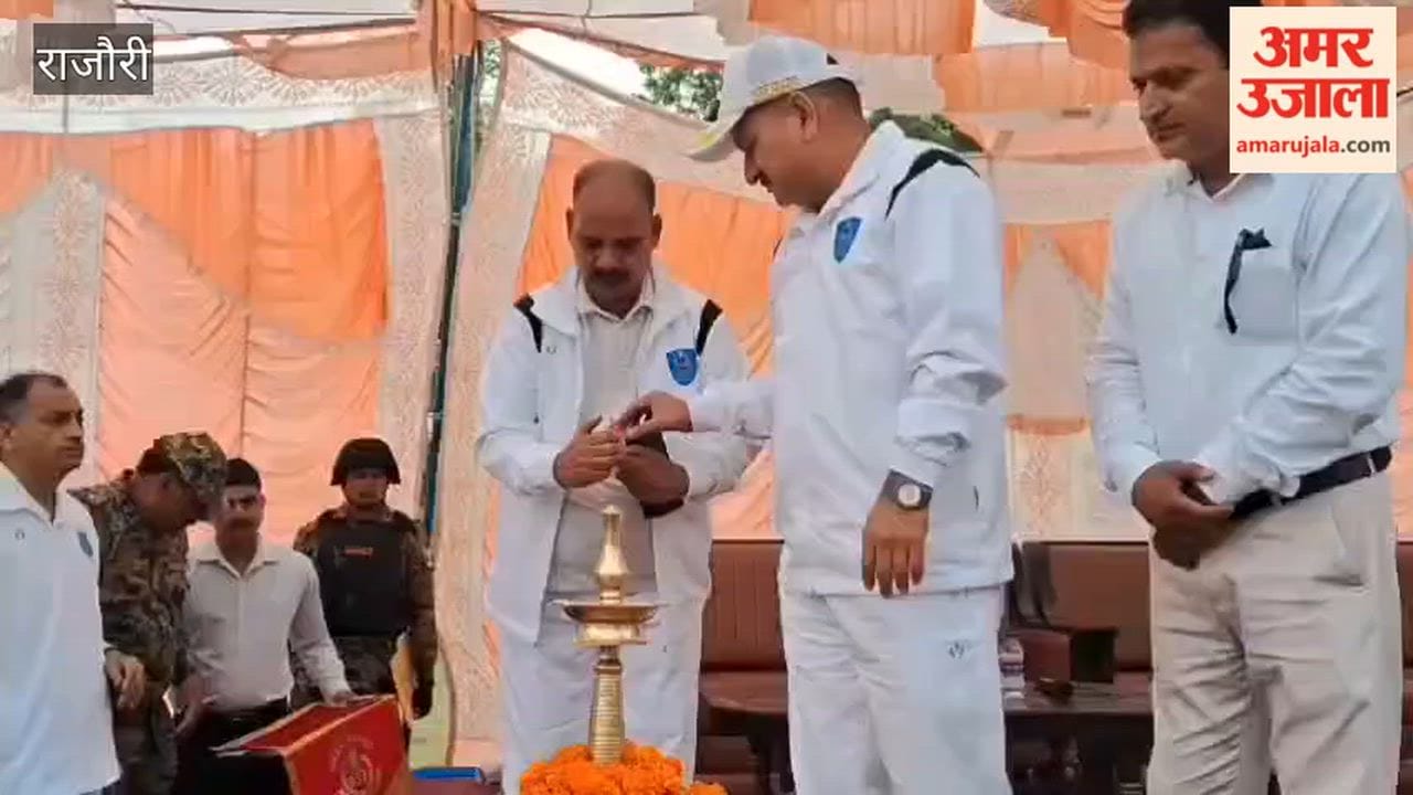 Grand District-Level Volleyball Tournament Organized in Rajouri Under the Theme 'Spandan'