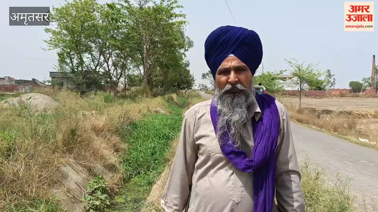 Farmer Leader Pandher Arrives in Amritsar's Border Areas, Targets Government Over Canal Water Issue
