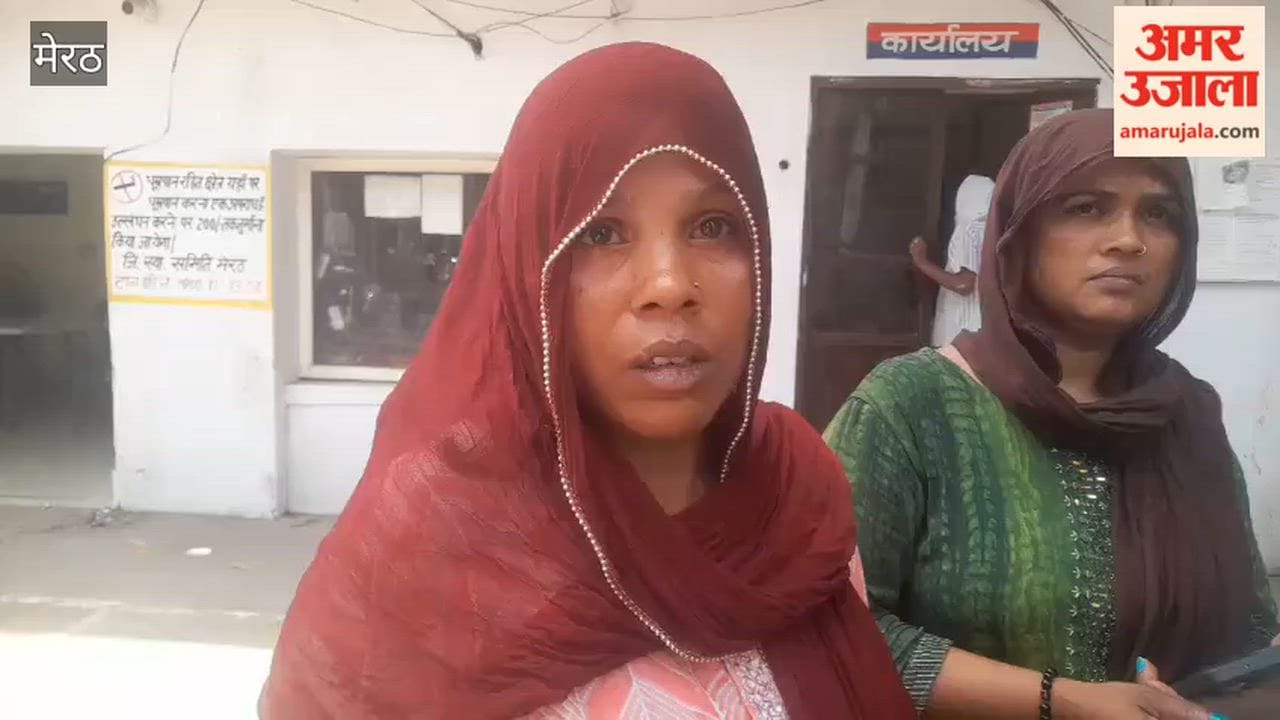 Meerut: Young man hanged himself, family members came from Muzaffarnagar crying