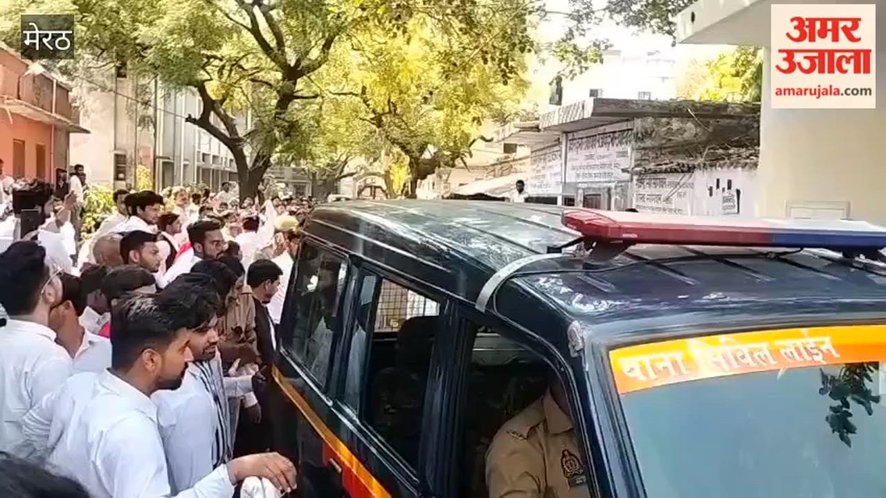 Meerut: The criminal threatened the lawyer after bail was rejected.