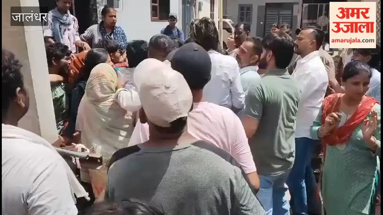 Uproar in Jalandhar over Transformer Installation; Youth Beaten with Slippers in Front of Councilors