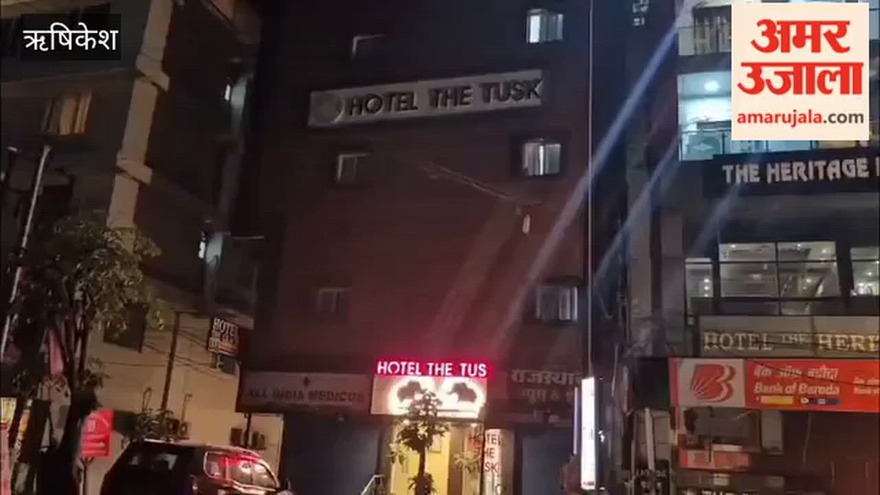 VIDEO: Elevator cable snaps as it descends from the fifth floor of a hotel.