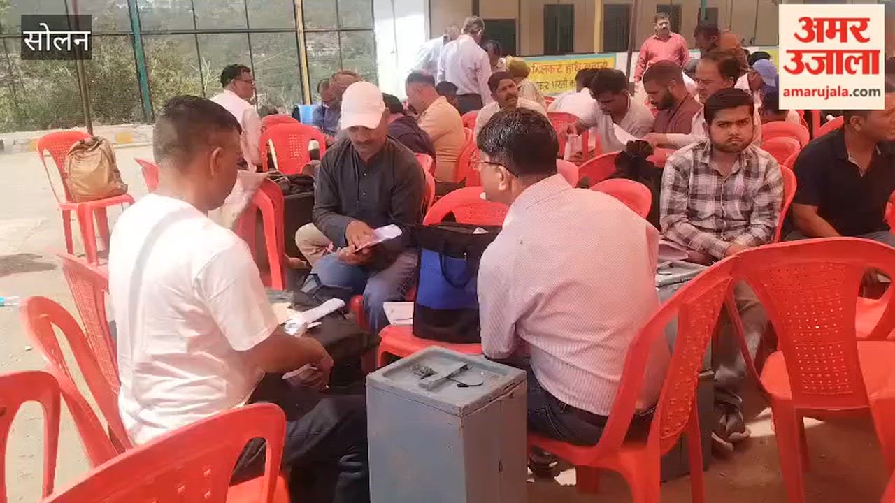 Solan: Polling parties depart to conduct voting
