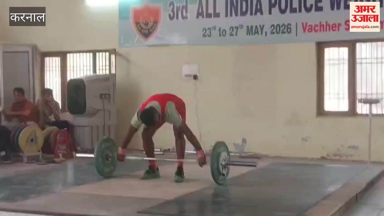 3rd All India Police Games Competition in Karnal: CISF's Zaheer Khan Triumphs in the 65 kg Weight Category