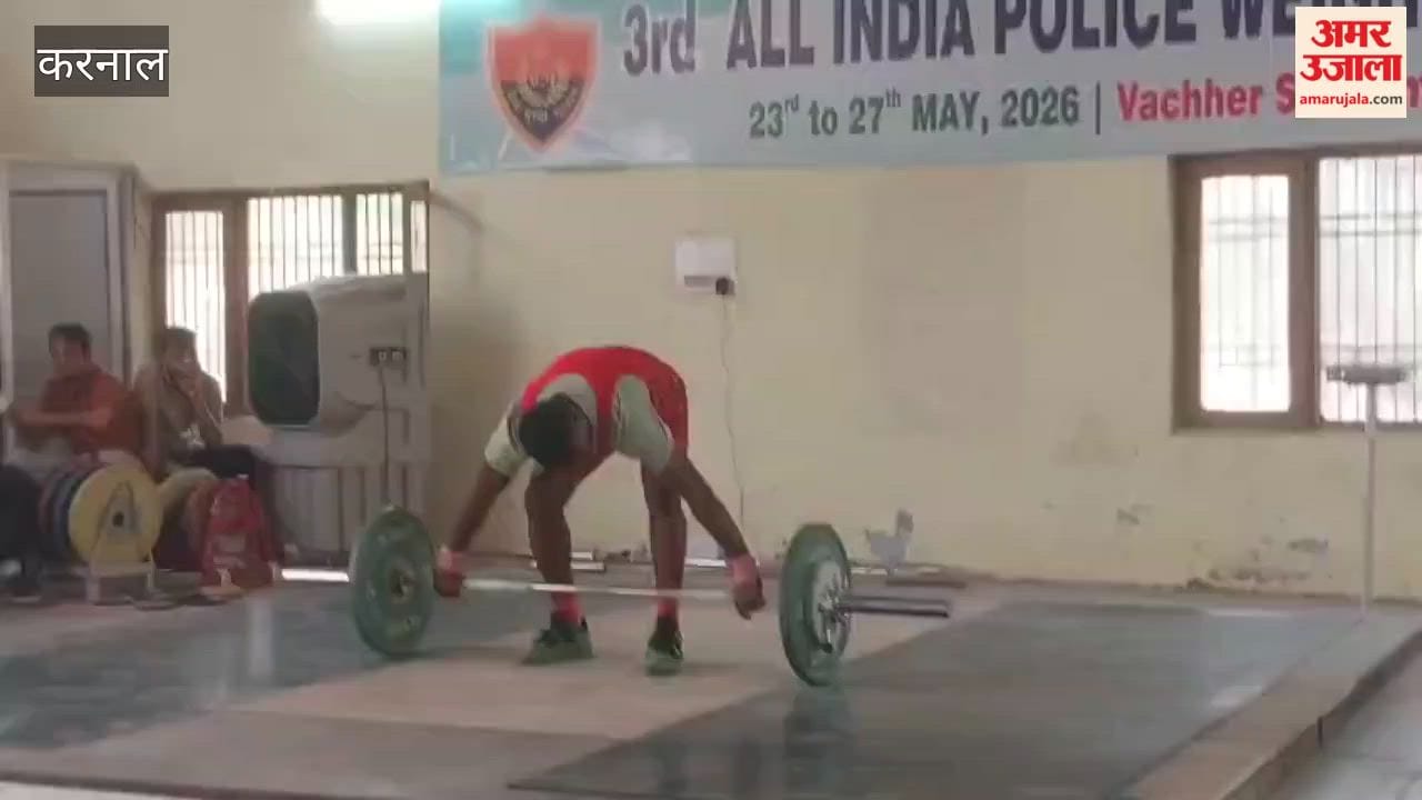 3rd All India Police Games Competition in Karnal: CISF's Zaheer Khan Triumphs in the 65 kg Weight Category