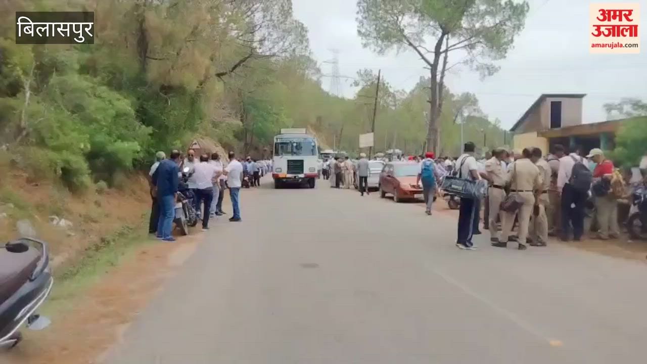 Bilaspur Polling parties for Shri Naina Devi Ji depart from Swarghat; voting to be held on May 26 across 53 wards in nine Panchayats