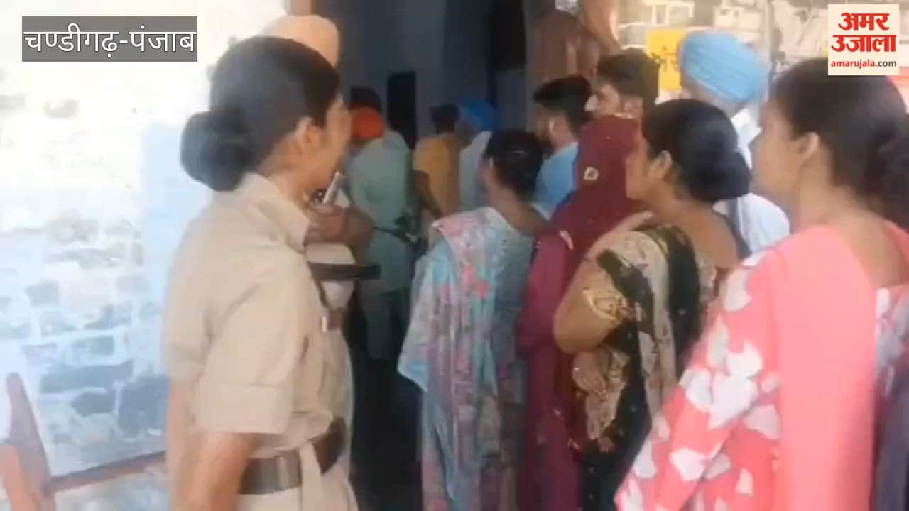 People queue up to vote in Ferozepur; those without Aadhaar or voter ID cards turned away from polling booths.