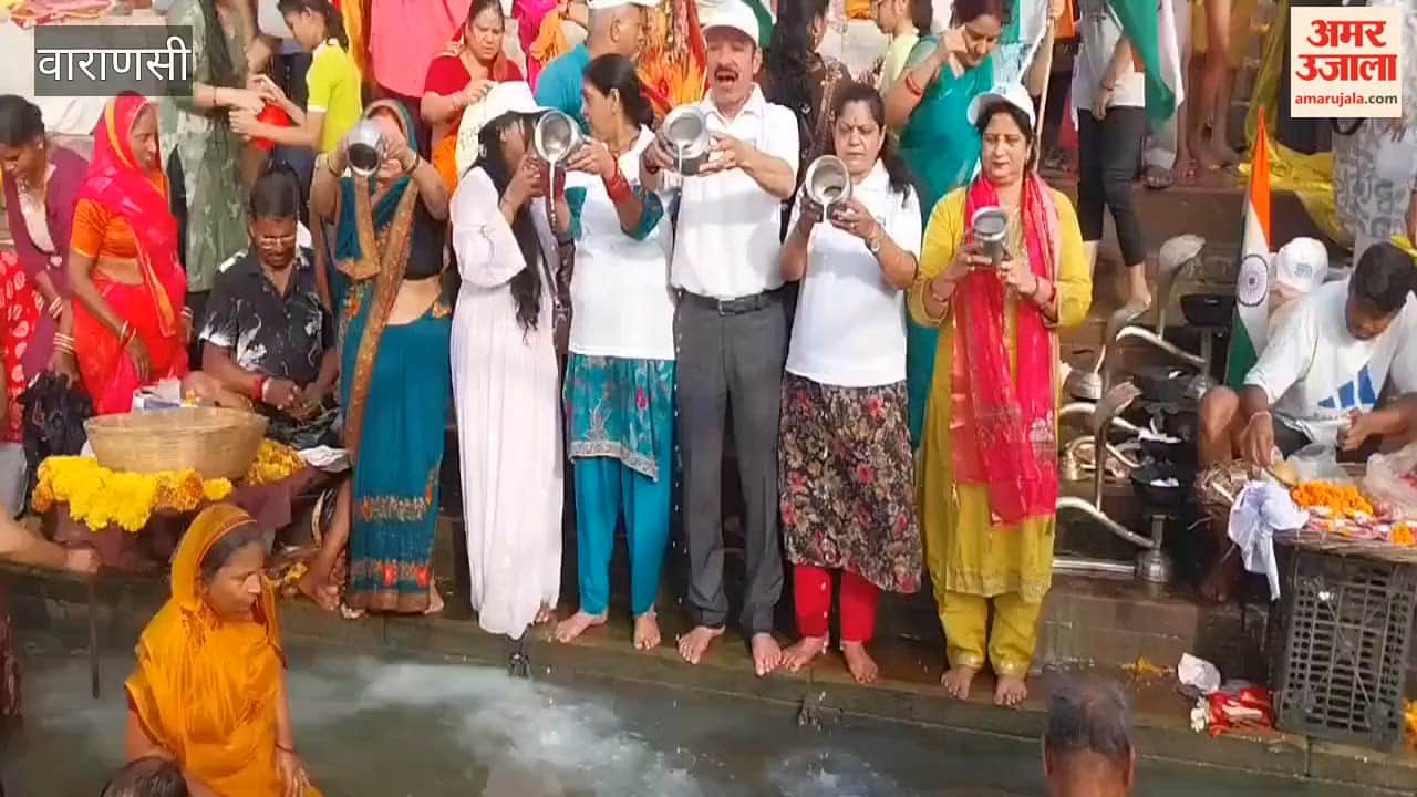 Cleanliness Drive Conducted at Dashashwamedh Ghat People Sensitized
